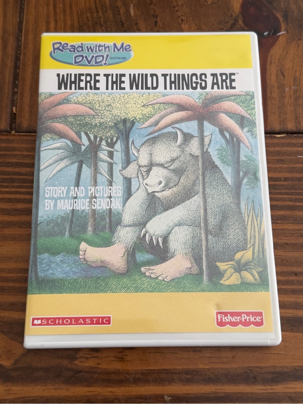 Fisher-Price Where the Wild Things Are Read With Me DVD - Yellow, Green, Blue